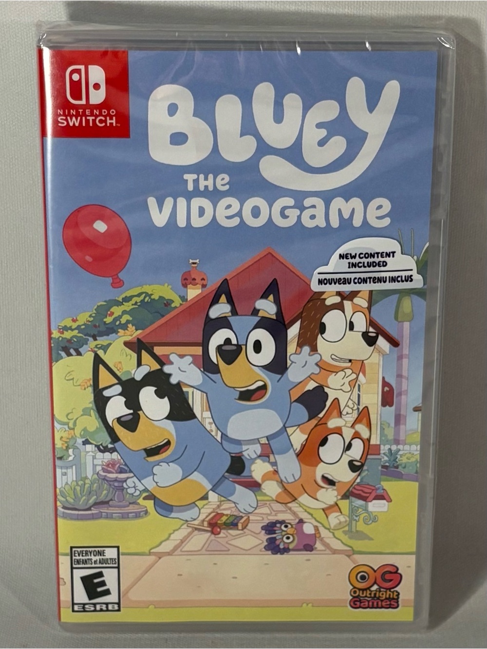 🔵🐶 BLUEY: THE VIDEOGAME NINTENDO SWITCH VIDEO GAME [BRAND NEW SEALED] 🐶🔵